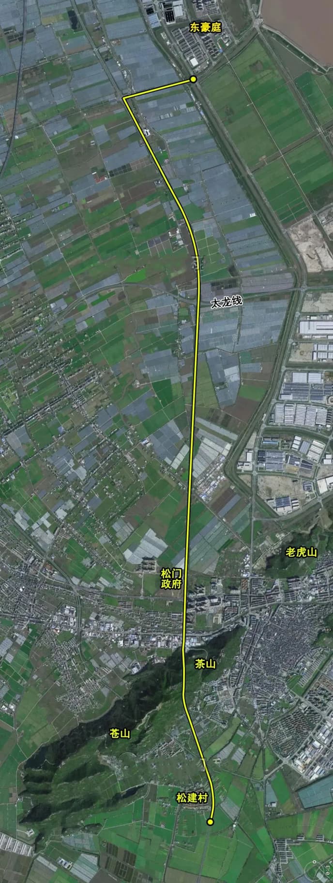 浙江省温岭市港湾大道至东部泵站供水管线连接工程供水管线线路示意图.jpg