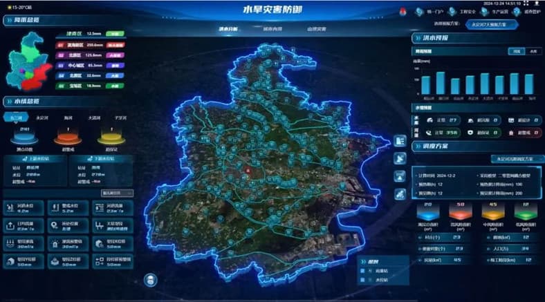 1763957446245781.jpg 天津市重点防洪工程数字孪生建设项目系统界面.jpg